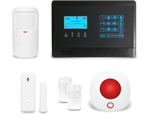 gsm lcd menu alarm e5 kit1