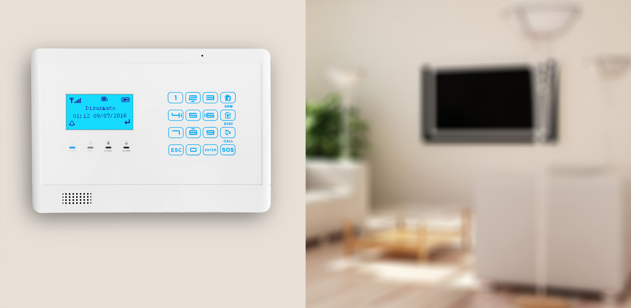 gsm lcd menu alarm e5