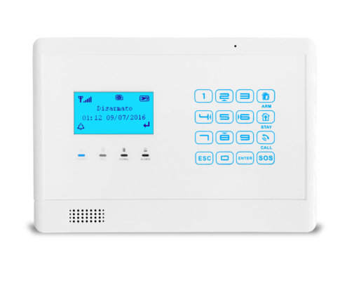 gsm lcd menu alarm e5 panel