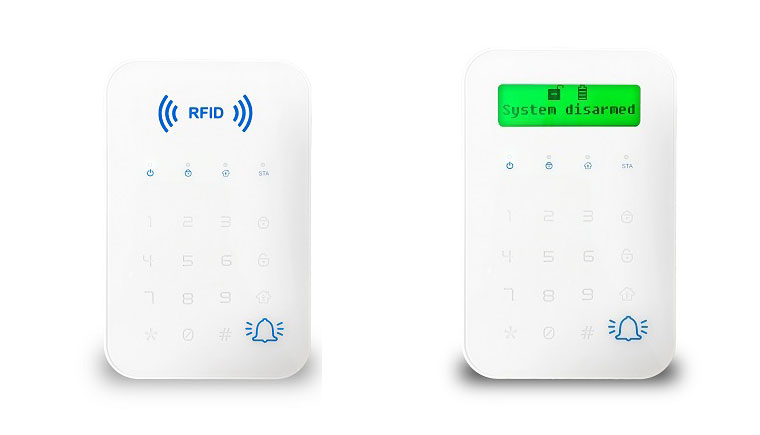 rfid or lcd touch keypad